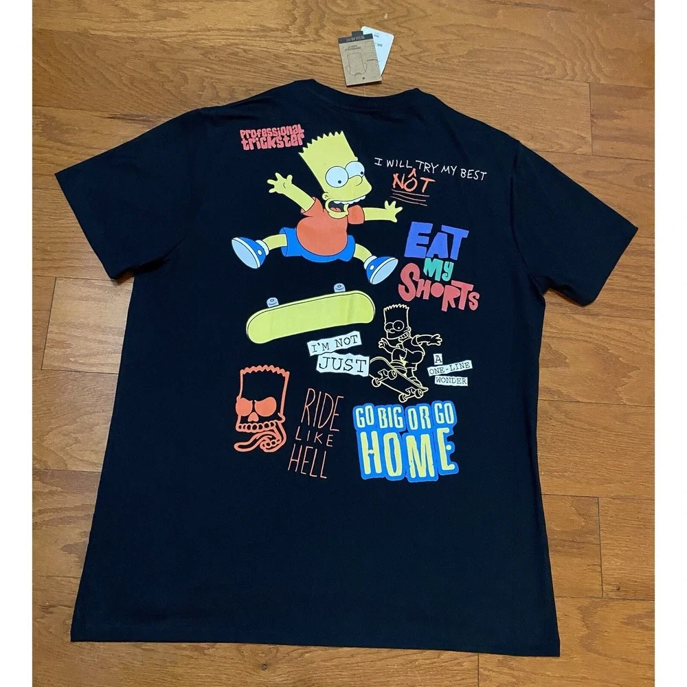 The Simpsons BART Simpson Eat My Shorts Bad Boy Don't Have A Cow New! NWT‎ XL